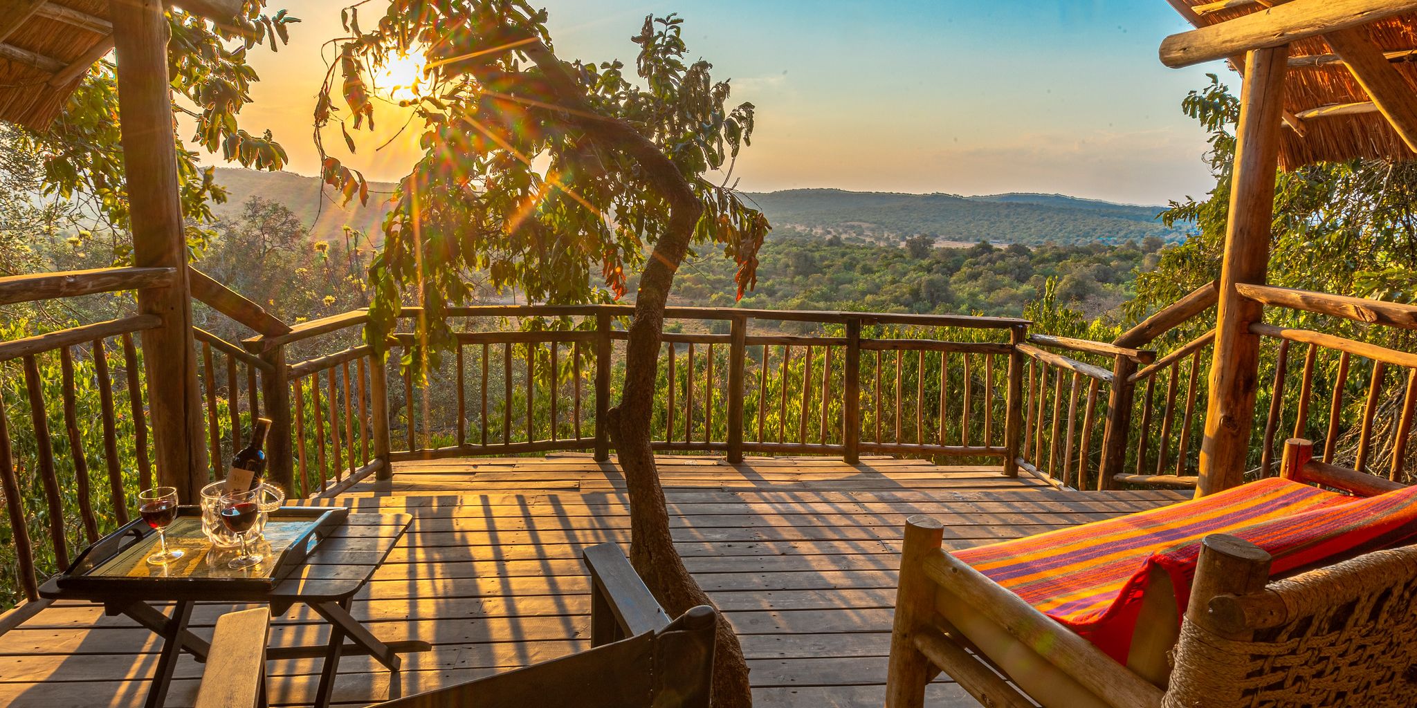 Verandah during Sunset
