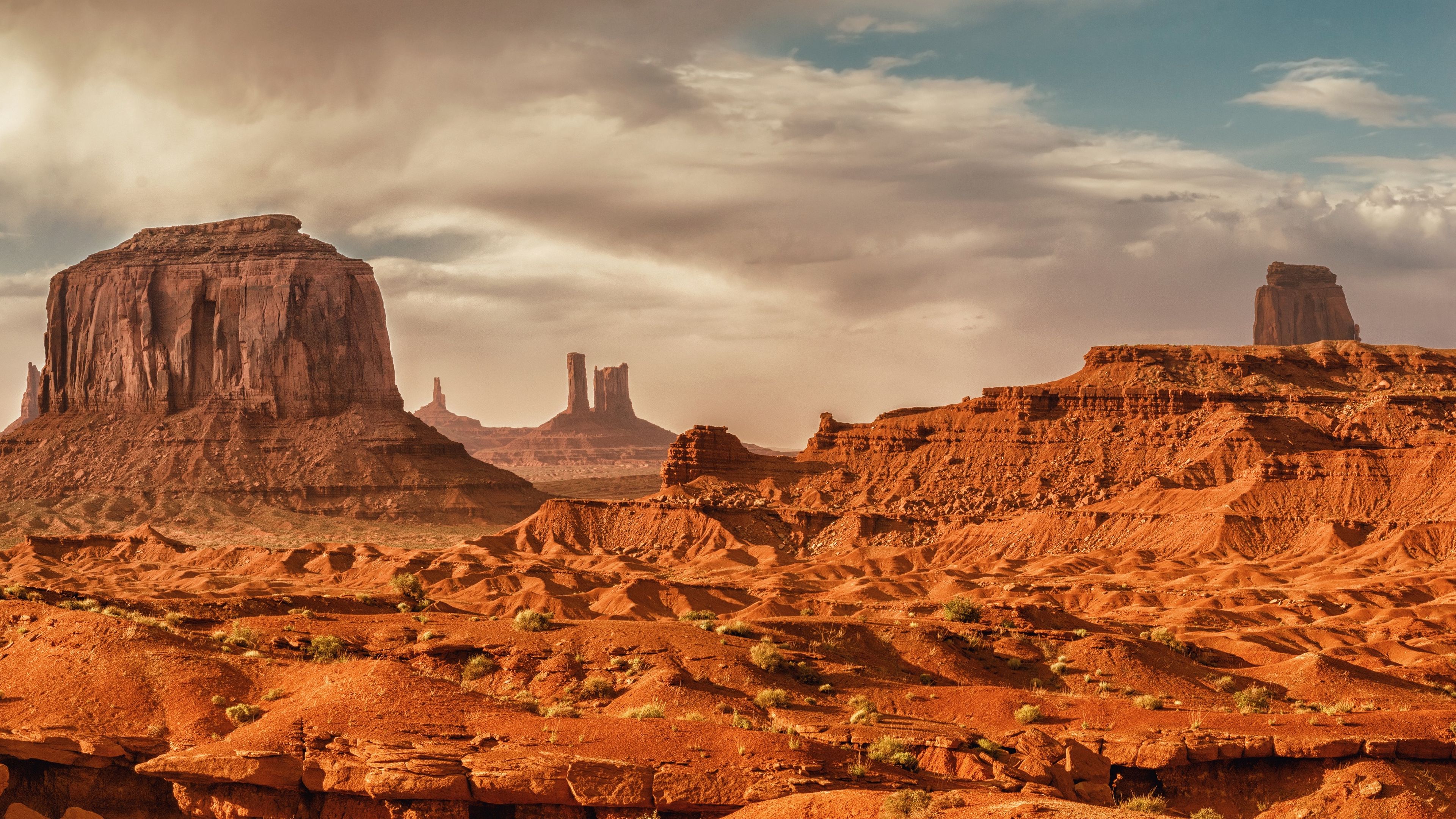 Panorama des Monument Valley im US-amerikanischen Bundesstaat Arizona