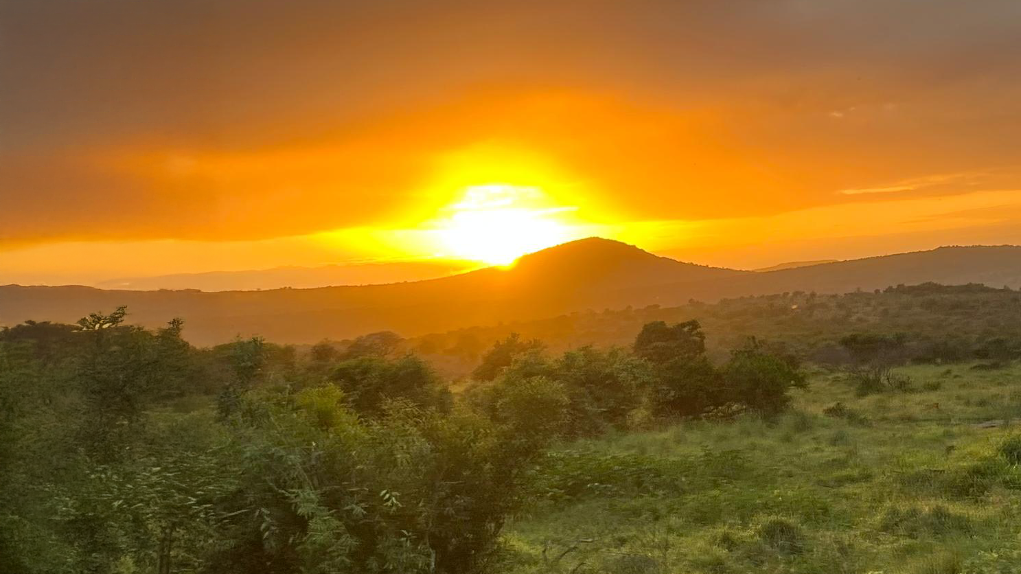 Sonnenuntergang Zululand