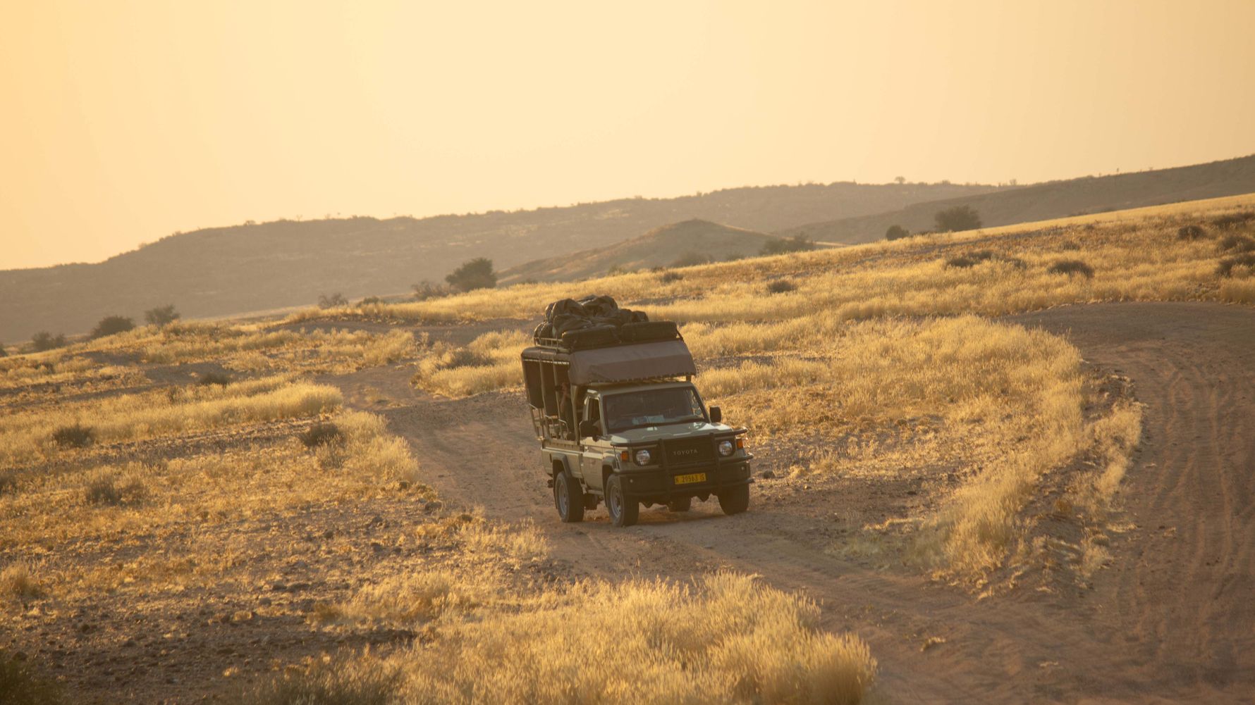 Game Drive Fahrzeug in Damaraland