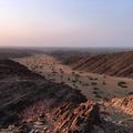 Ausblick ueber die faszinierende Landschaft des Damaralandes