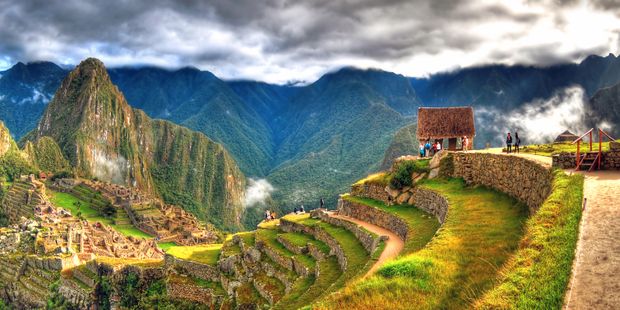 Machu Pichu View on the Landscape
