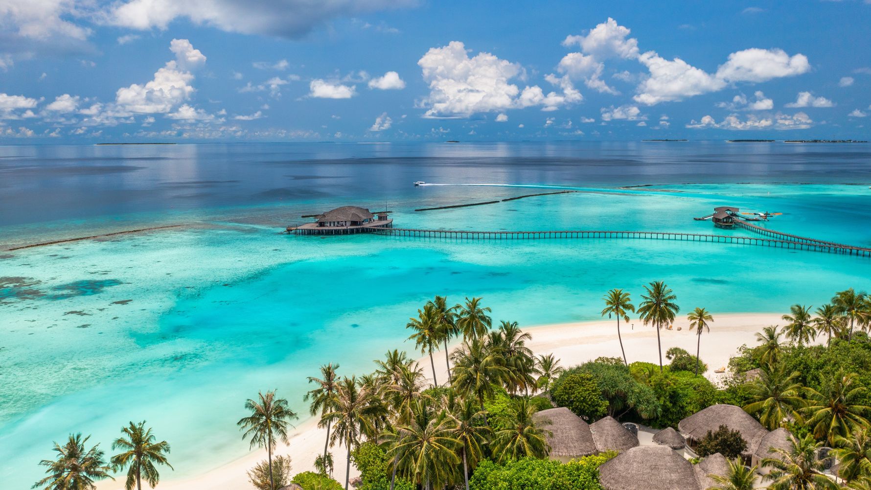 Maldives from above