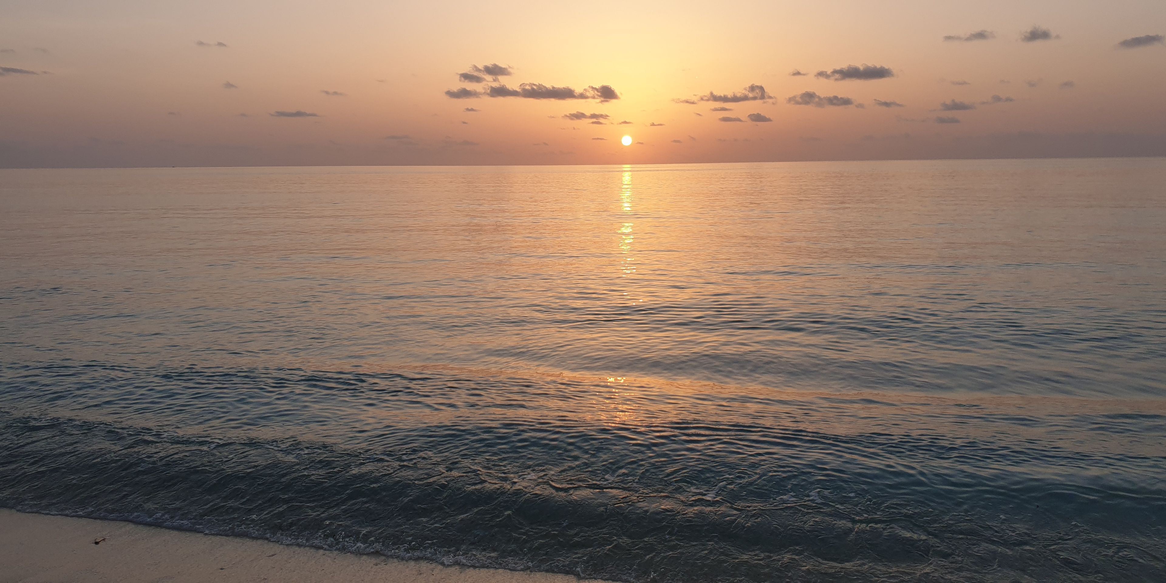 Sonnenuntergang am Meer