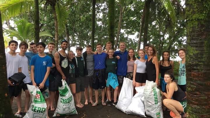 Freiwilligenarbeitsgruppe in Costa Rica