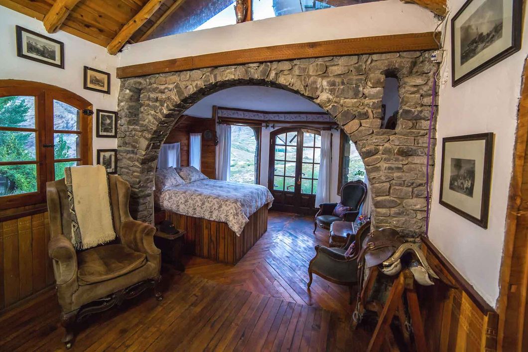 Die Unterkunft eines Praktikanten auf der Pferde Ranch in Argentinien