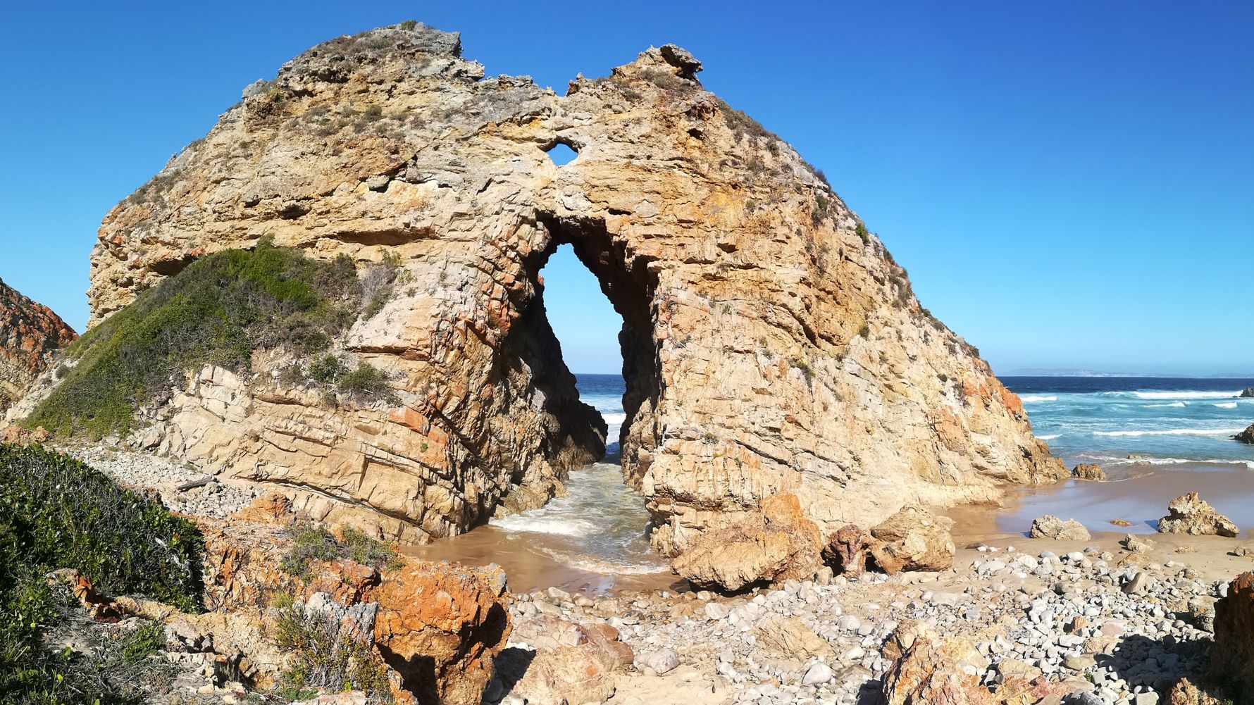 Plettenberg bay Rockformation