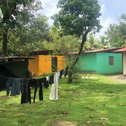 Das Camp des Schildkrötenschutz-Projektes in Lateinamerika befindet sich recht abgeschlagen im Regenwald, nicht weit vom Strand entfernt.