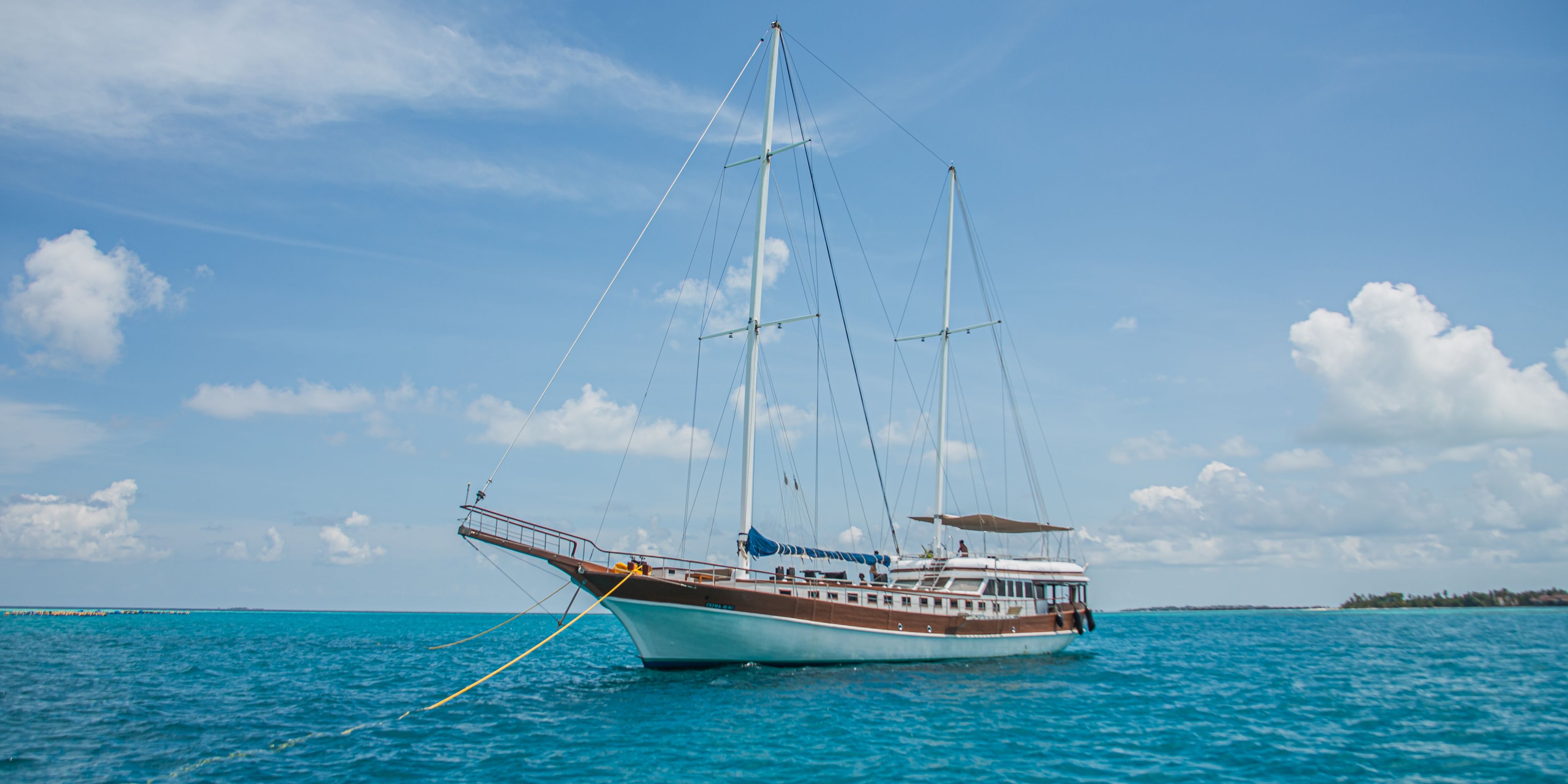 Akoya Pearl aus der Wasserperspektive