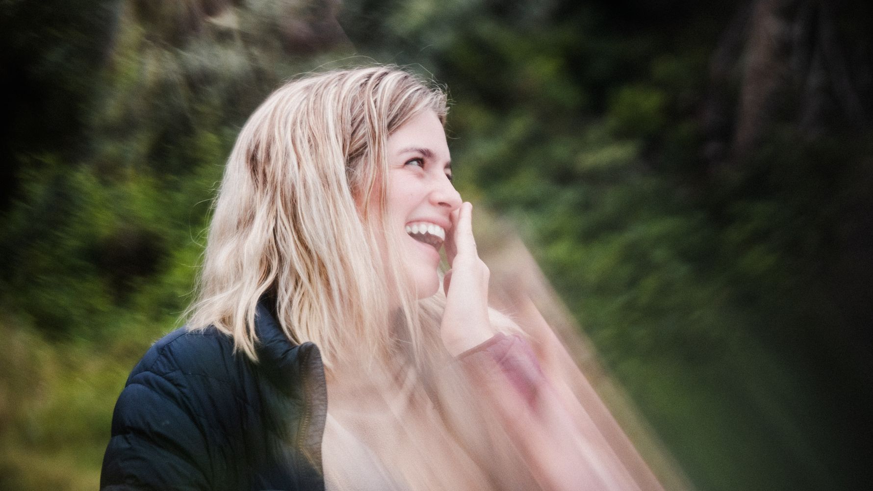 Meg an der Wild Coast