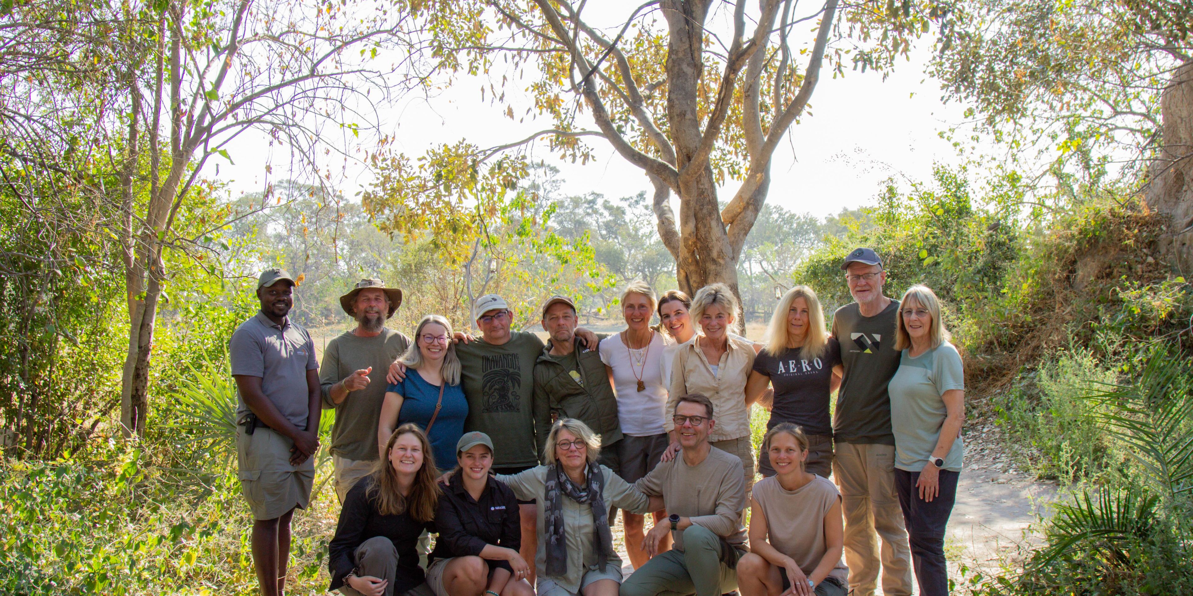 Group picture at Camp Kwapa