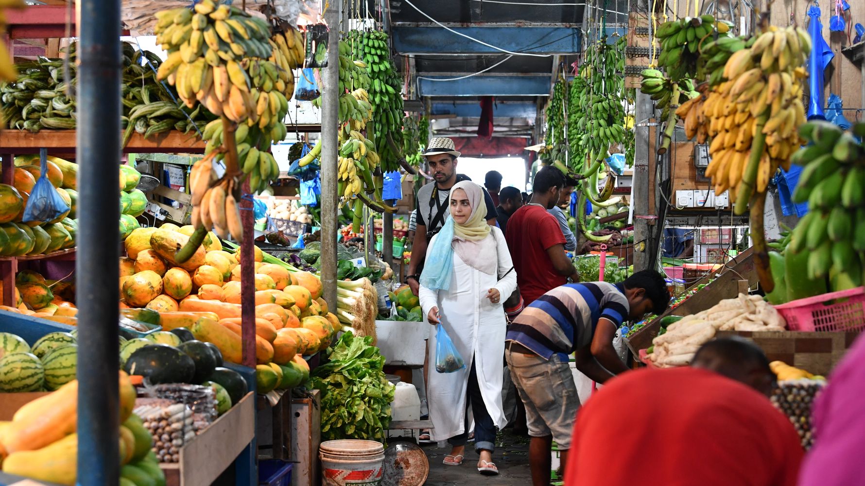 Market in the Maledives
