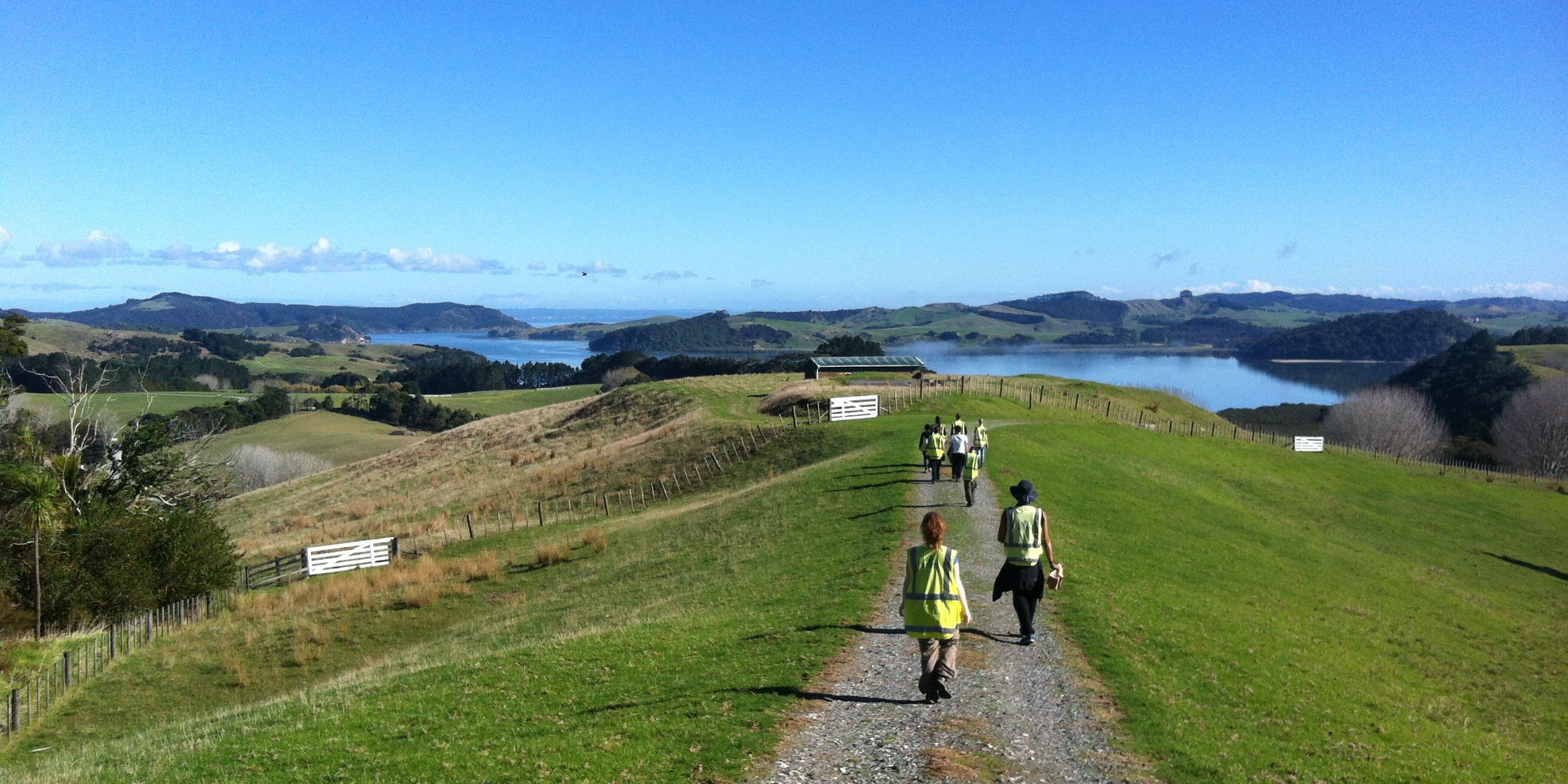 Freiwillige auf Weg in Neuseeland