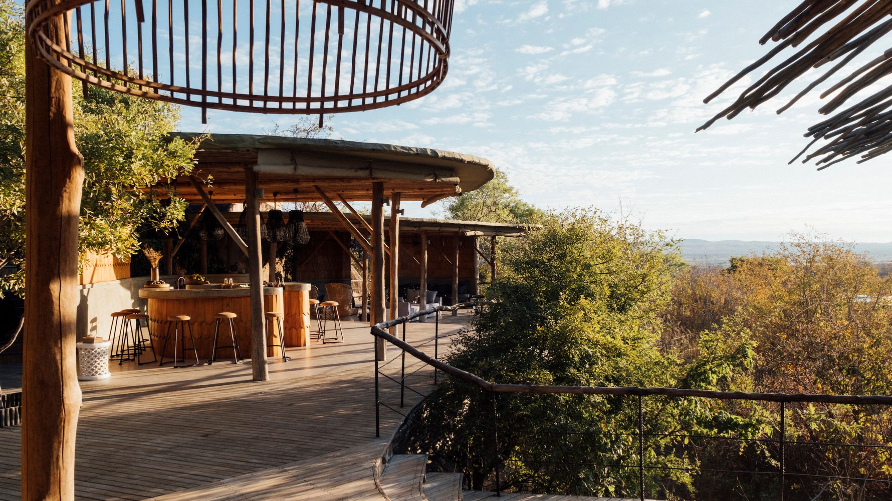 Jabali Verandah Drau&szlig;en