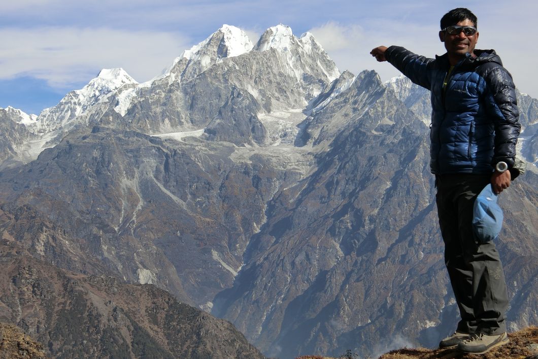 Ausblick bei Erlebnisreise durch Nepal