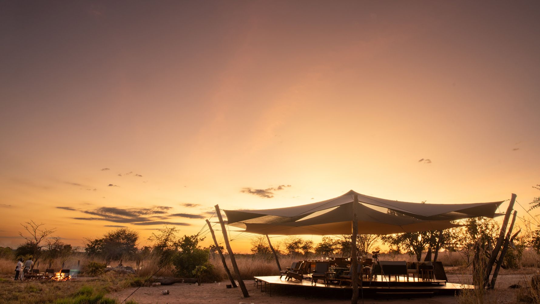 Sonnenuntergang Tansania