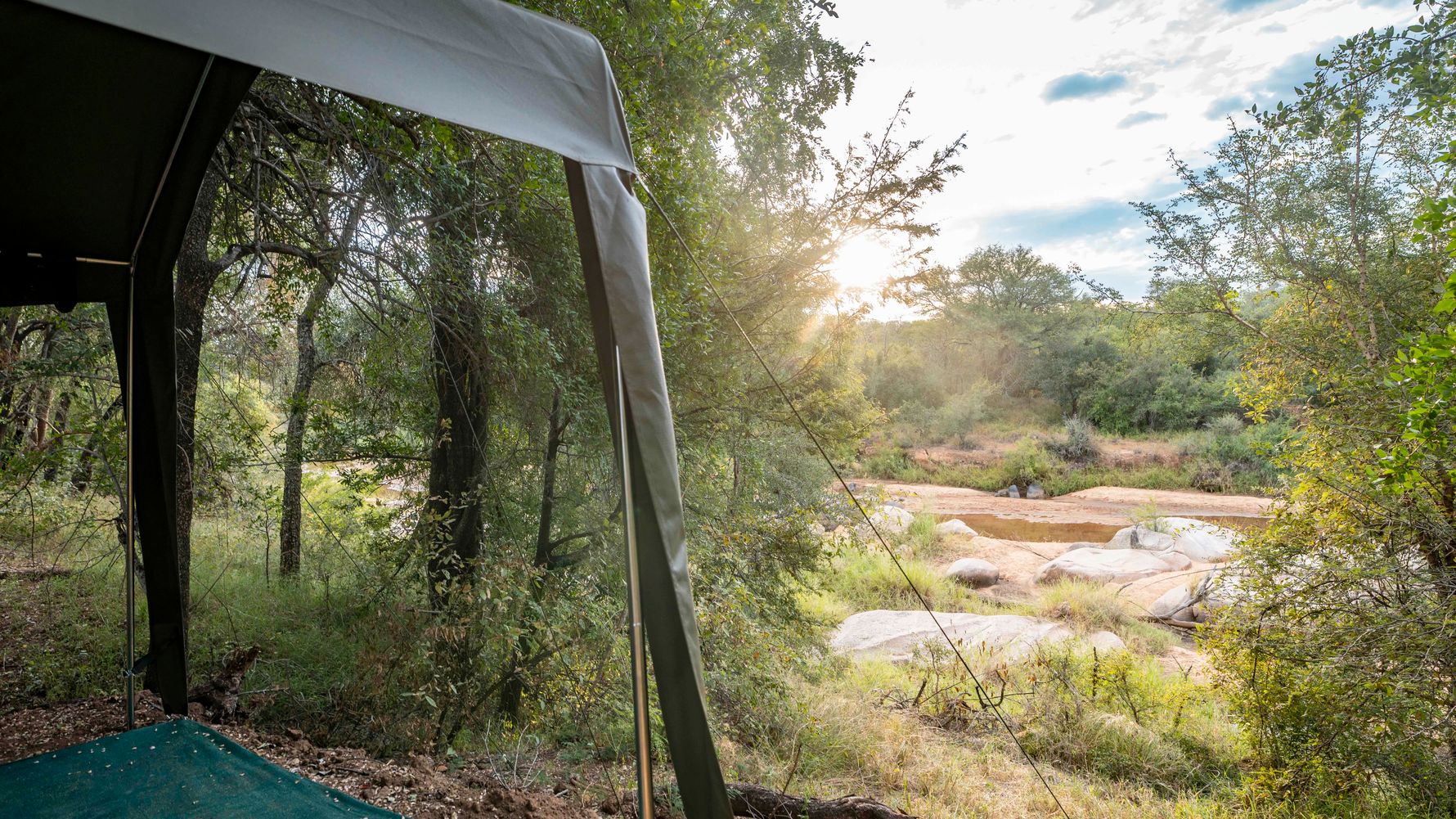 Ausblick Camp Selati