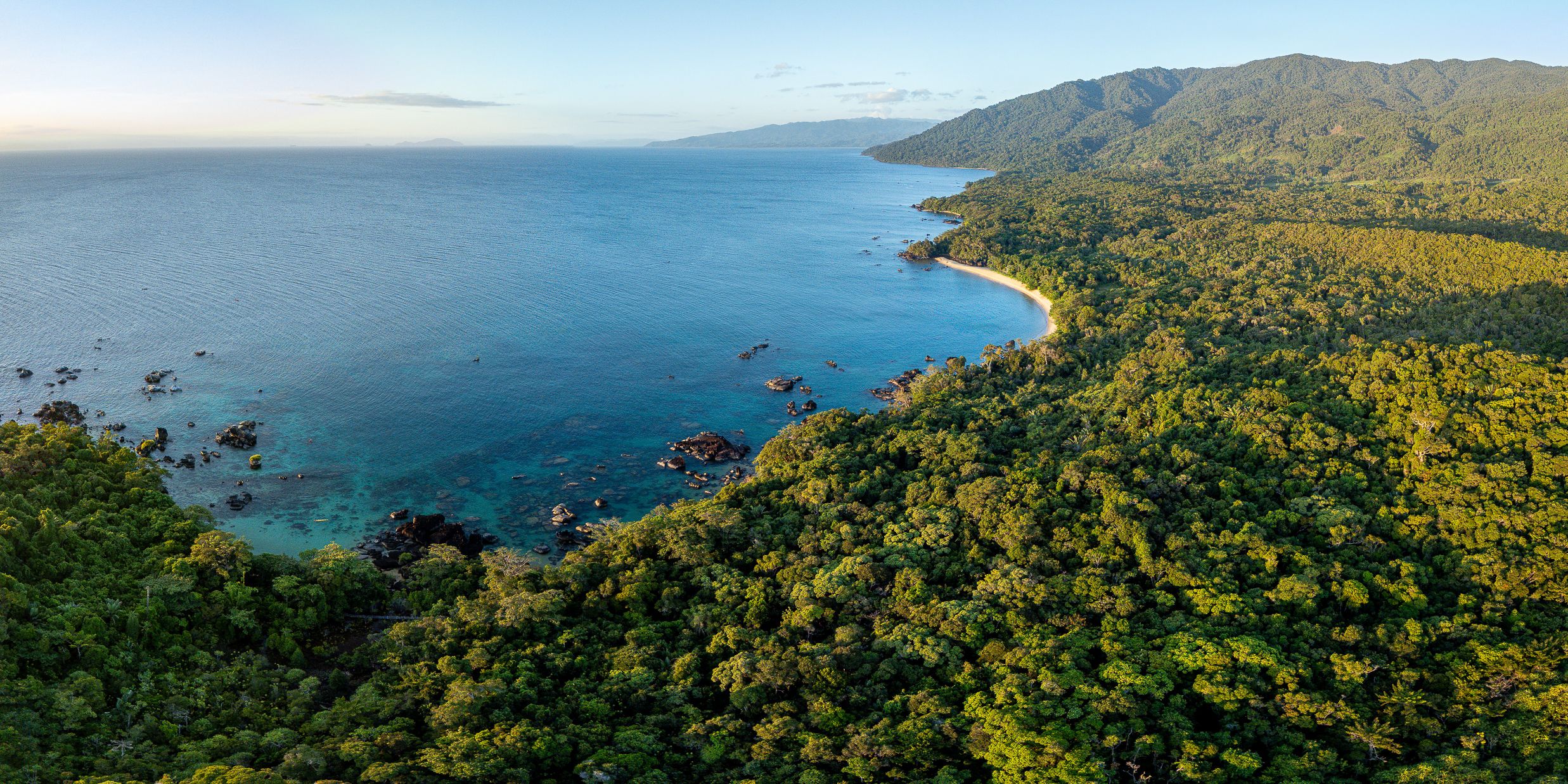Aerial view of Masoala