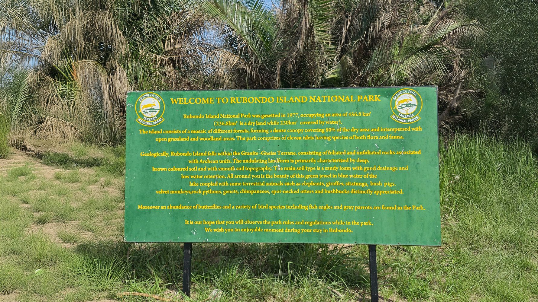 Schild Rubondo
