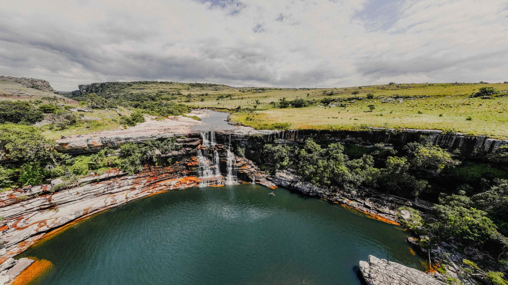 Waterfall at the Wild Coast