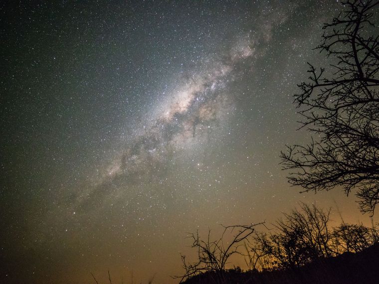 Rangerausbildung: Die Milchstrasse vom afrikanischen Kontinent aus