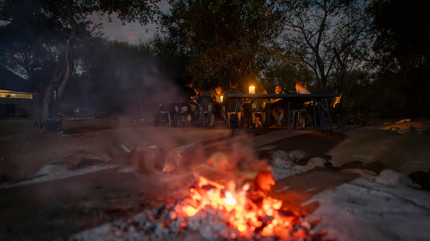 Lagerfeuer Camp Selati